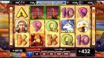 The White Wolf Slot Machine