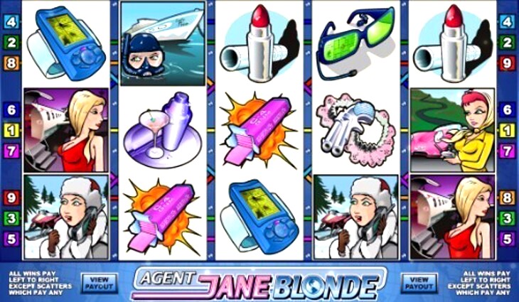 Agent Jane Blonde Slot Machine