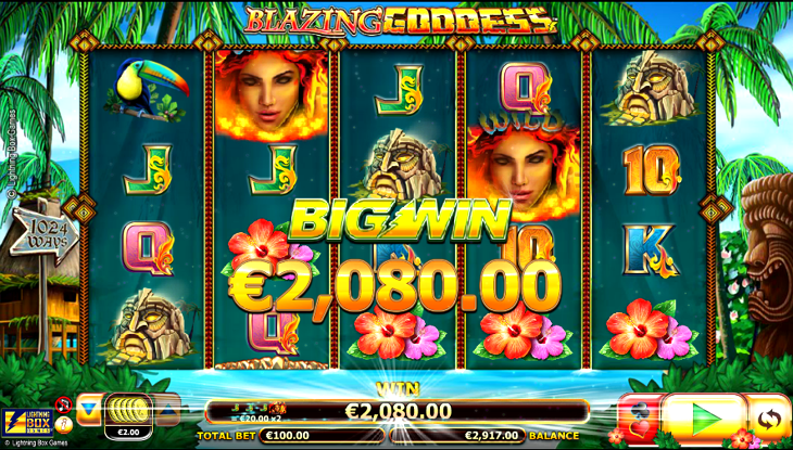 Blazing Goddess Online Slot