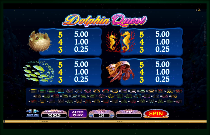 Dolphin Quest Slot