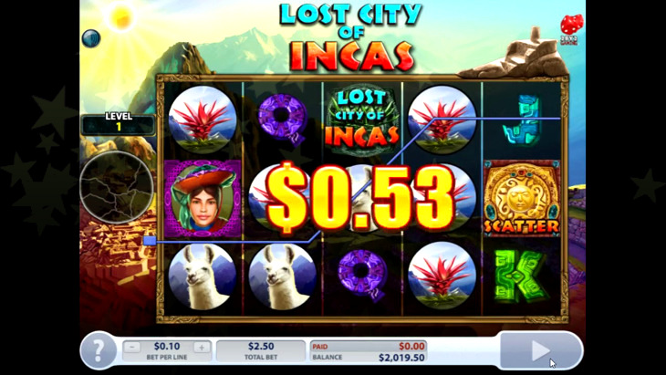 Lost City of Incas Slot