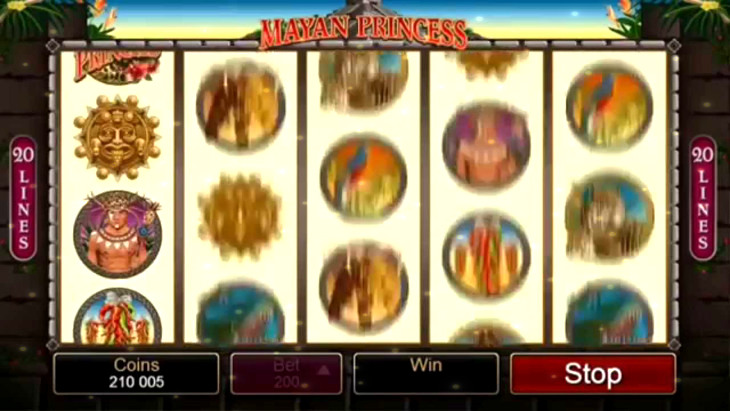 Mayan Princess Slot Machine