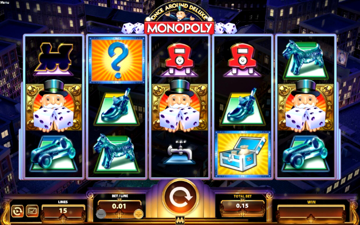 Monopoly Once Around Deluxe Slot