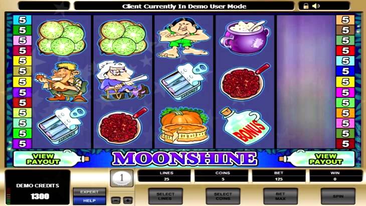 Moonshine Slot Machine