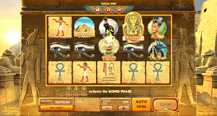 Mysteries of Egypt Slot Machine