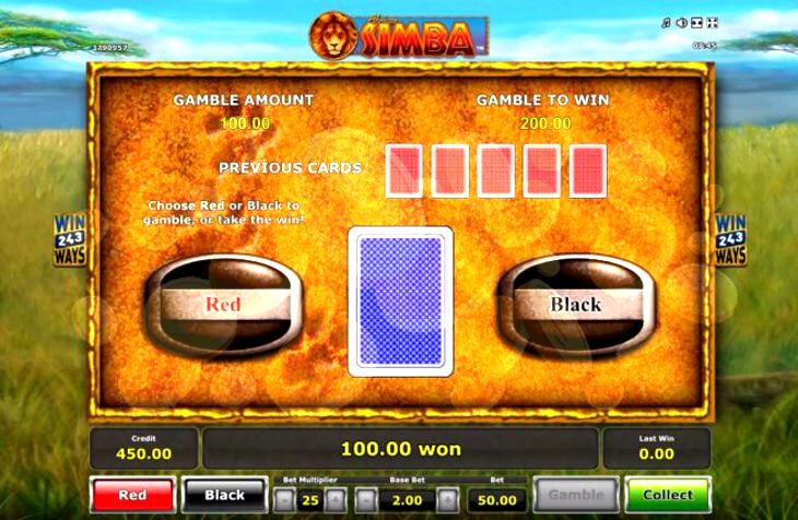 Play African Simba Online