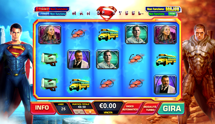 Play Man of Steel Slot