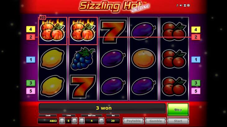 Play Sizzling Hot Deluxe Slot