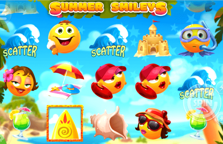 Summer Smileys Slot Machine