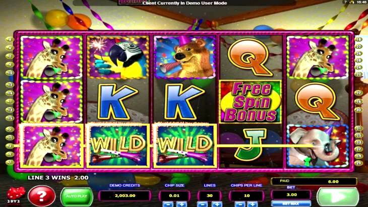 Wild Birthday Blast Slot